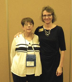 Jane Stansell with Teresa Johnson, NADSA Managing Director